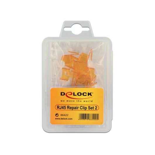 Clip de reparación para conector RJ45 DeLOCK 86422 Multicolor