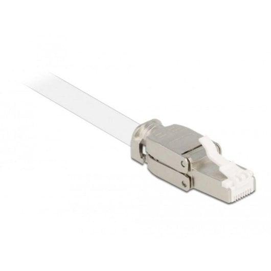 Conector RJ45 DeLOCK Cat.6A STP sin herramientas Plata