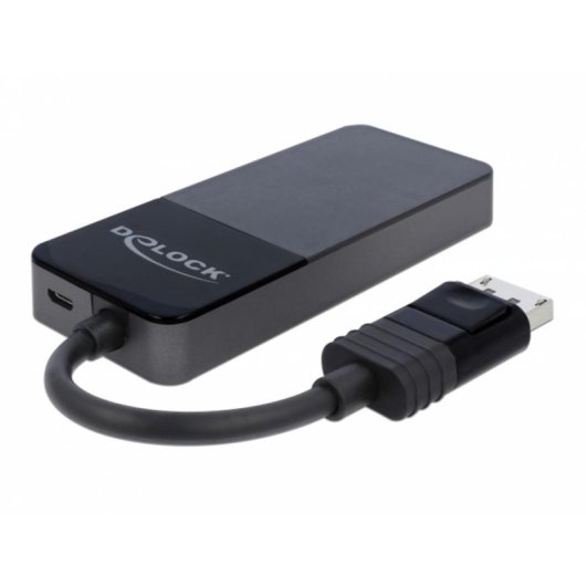 Divisor DisplayPort 1.4 DeLOCK 1 x DisplayPort para 3 x HDMI MST