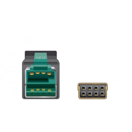 Cavo di trasmissione DeLOCK PoweredUSB 12V Nero 2 m