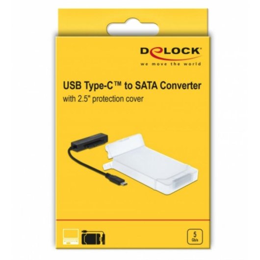 USB-C zu SATA 22-poliger Konverter DeLOCK 64084