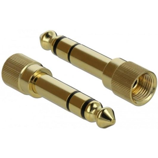 Cavo di estensione audio Delock 3,5 mm maschio a 3,5 mm femmina 1 m nero/grigio