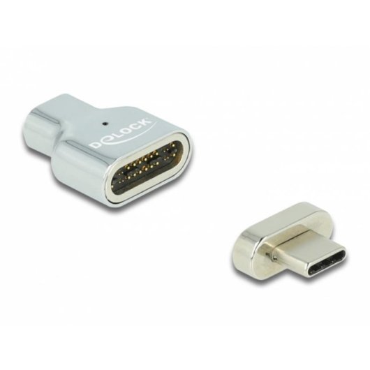 Adattatore magnetico DeLOCK Thunderbolt 3/USB-C 8K 30 Hz maschio-femmina