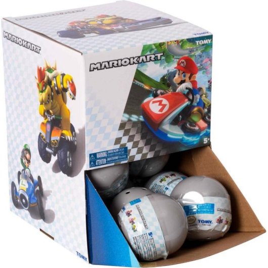 Figur Tomy Mario Kart Pullback Racers Multifarben