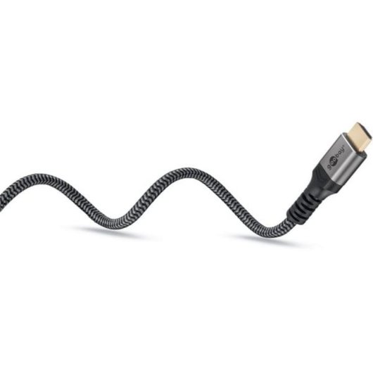 Cavo HDMI Goobay 64998 15 m 18 Gbit/s 4K Nero Argento