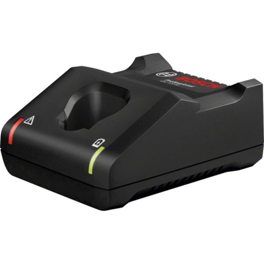 Caricatore per batterie Bosch 12 V, 4 A, Nero