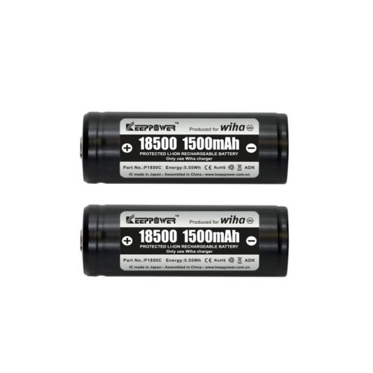 Batería Wiha 41914 Ión de Litio 1,5 Ah 2 piezas