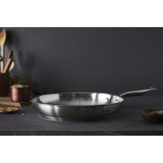 Sartén multiuso Tefal E49206 acero inoxidable 28 cm