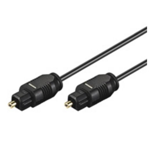 Cable de audio Goobay AVK 216-050 Toslink 0,5 m Negro