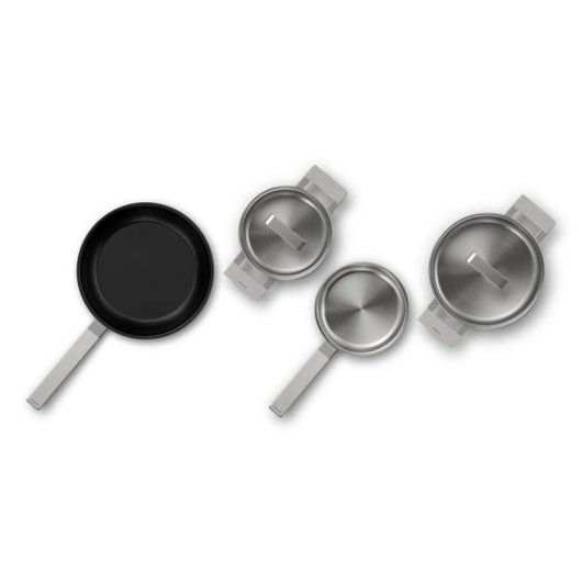 Kochgeschirr-Set Siemens HZ9SE040 4-teilig Edelstahl Induktion