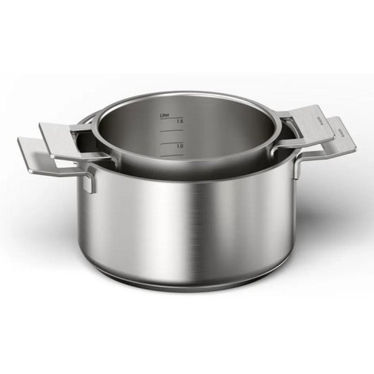 Kochgeschirr-Set Siemens HZ9SE040 4-teilig Edelstahl Induktion