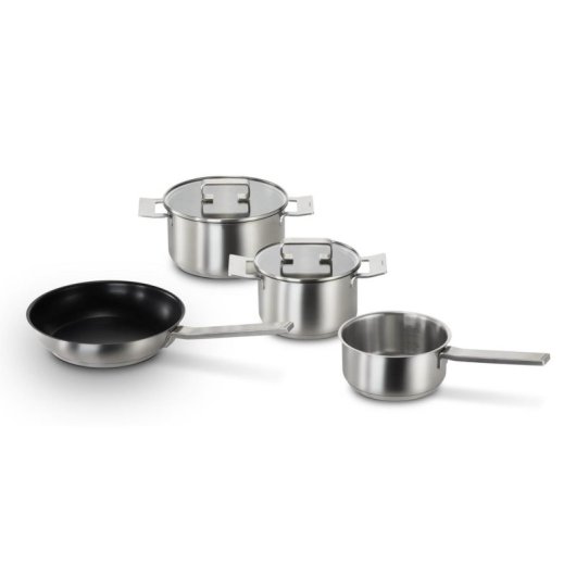Kochgeschirr-Set Siemens HZ9SE040 4-teilig Edelstahl Induktion