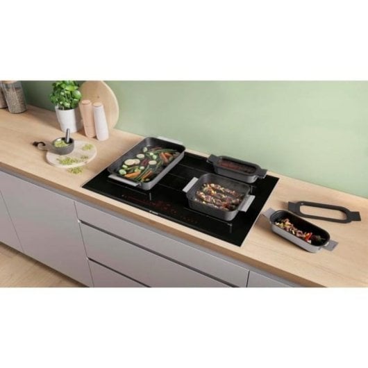 Juego de repostería Bosch HEZ9FF040, 3 piezas, acero inoxidable