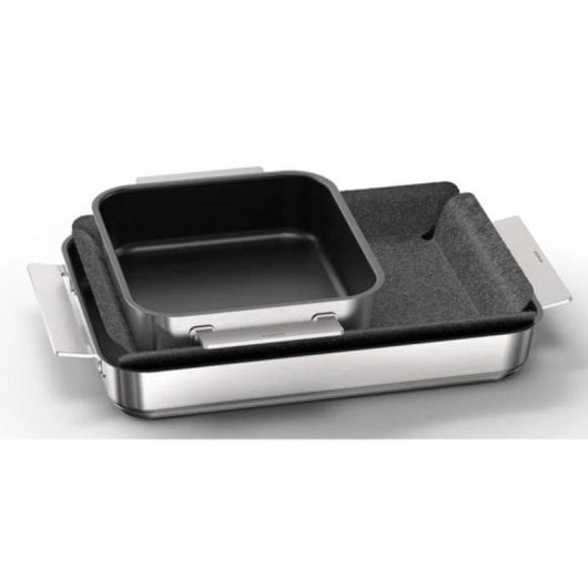 Juego de repostería Bosch HEZ9FF040, 3 piezas, acero inoxidable