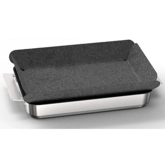 Juego de repostería Bosch HEZ9FF040, 3 piezas, acero inoxidable