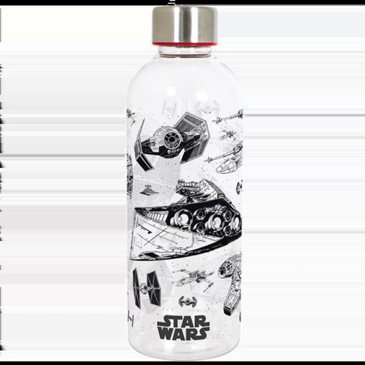 Botella Sherwood Hidro Star Wars 850 ml Plástico Negro Transparente