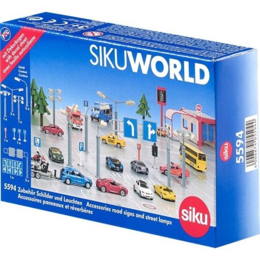 Estuche de juego Siku 5594 Gebouw Multicolor para 3 años