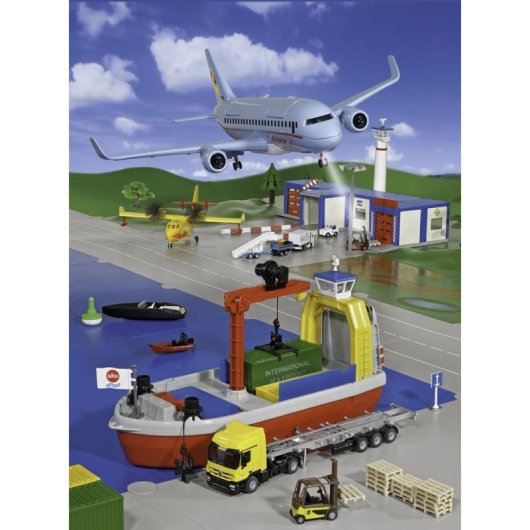Véhicule de jouet Siku 5402 Voiture de construction Multicolore
