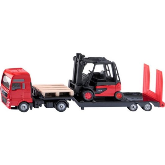 Camion de chantier Siku 1763 MAN avec transpalette Linde