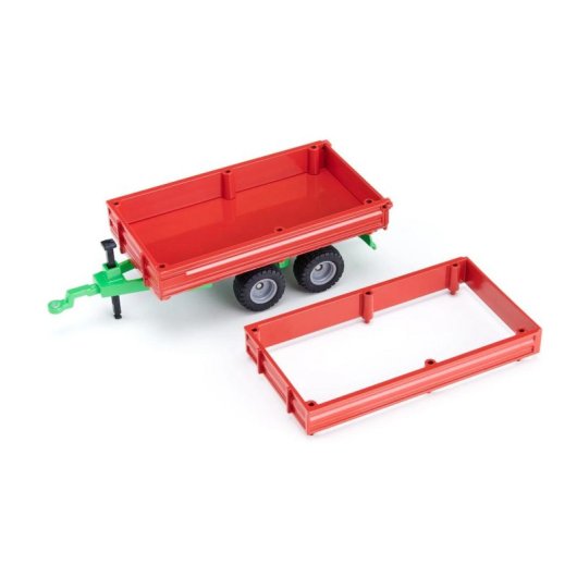 Remorque Tandem-axle SIKU 1:32 Pré-assemblée Métal Plastique
