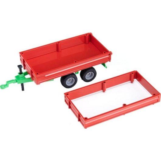 Remorque Tandem-axle SIKU 1:32 Pré-assemblée Métal Plastique