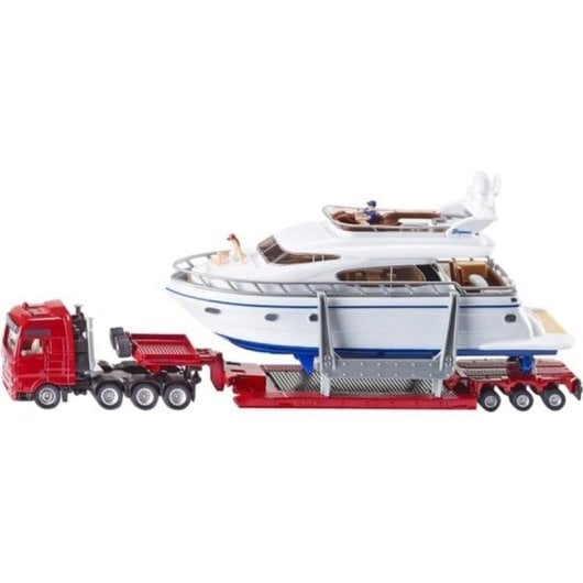 Camion de transport lourd modèle à l'échelle Siku 1:87 préassemblé