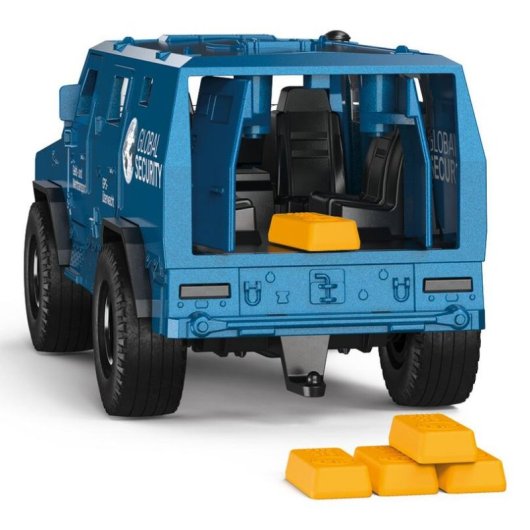Camion de transport lourd SIKU Money transporter modèle à l'échelle 1:50
