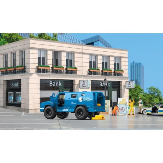 Camion de transport lourd SIKU Money transporter modèle à l'échelle 1:50