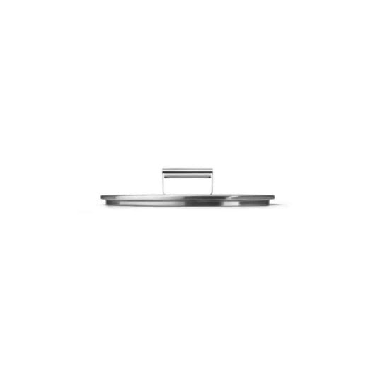 Tapa de vidrio Smeg CKFL2801 28 cm acero inoxidable transparente