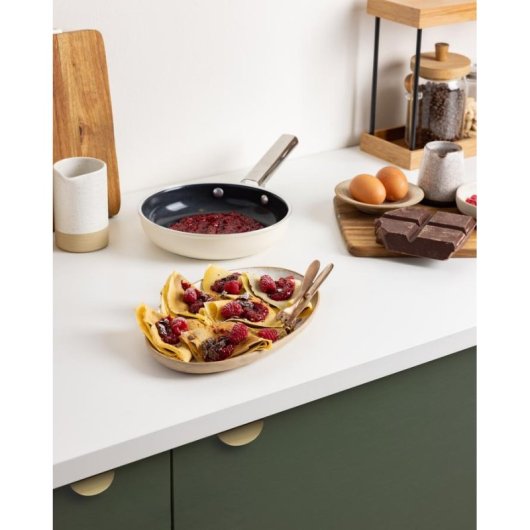 Sartén Smeg 50's Style 24 cm Cerámica Antiadherente Inducción