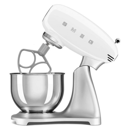Batidora de varillas Smeg SMF04WHEU 4,8 L 800 W
