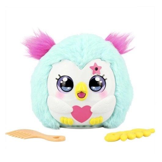 Juguete Interactivo Jumbo Kiss-meez Búho Peluche Sonoro 3 Años
