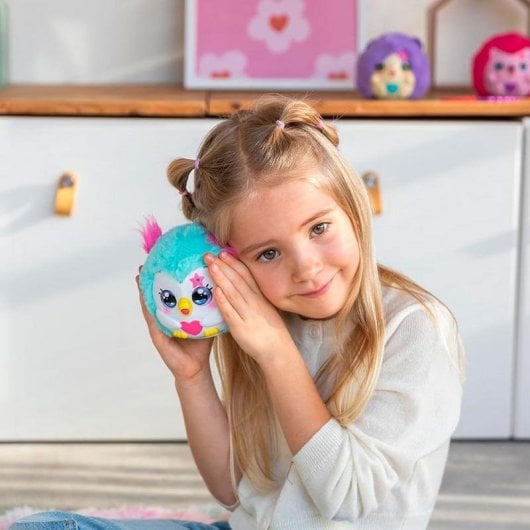 Juguete Interactivo Jumbo Kiss-meez Búho Peluche Sonoro 3 Años