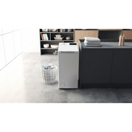 Lavadora Hotpoint WMTG 625BS IT/1 Carga Superior 6 kg 1200 rpm B Blanca WiFi