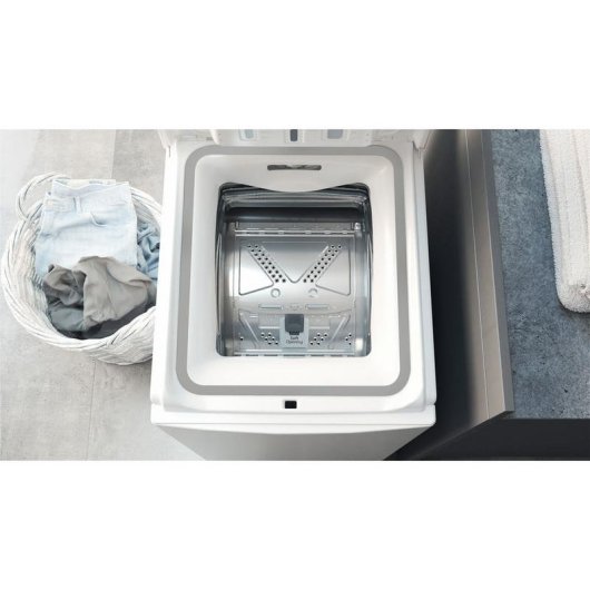 Lavadora Hotpoint WMTG 625BS IT/1 Carga Superior 6 kg 1200 rpm B Blanca WiFi