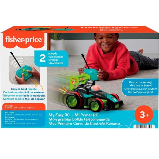 Auto Fisher-Price My Easy RC, 2 velocità, 3 a 7 anni