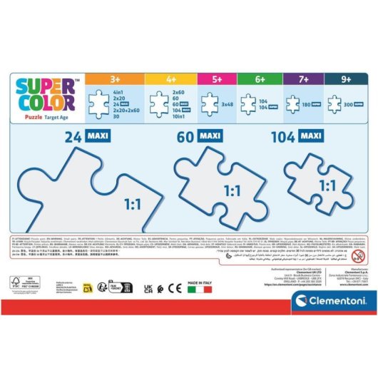 Puzzle Clementoni 25076 4 Jahre