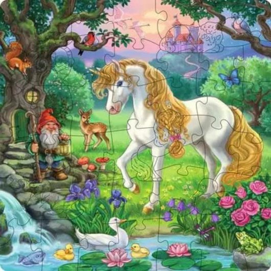 Puzzle Ravensburger 12004085 Hada 44 piezas madera 6 años
