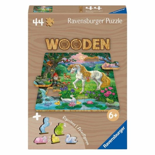Puzzle Ravensburger 12004085 Hada 44 piezas madera 6 años
