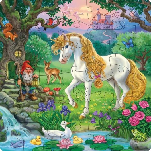 Puzzle Ravensburger 12004085 Hada 44 piezas madera 6 años