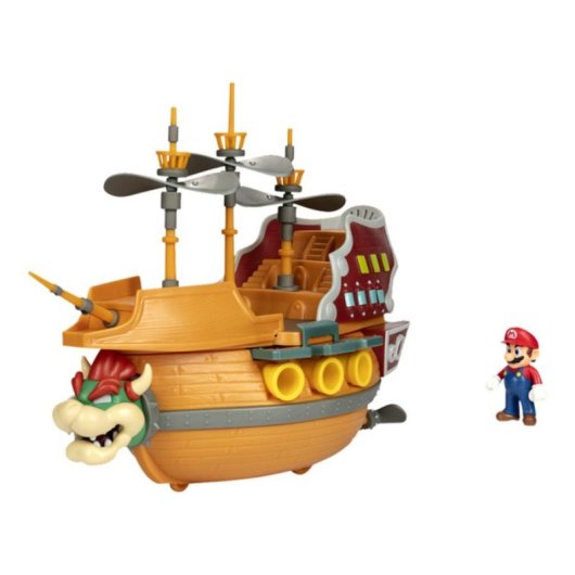 Juego de manualidades Super Mario Aeronave Deluxe Bowser 39 cm