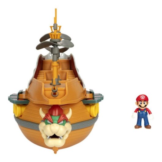Juego de manualidades Super Mario Aeronave Deluxe Bowser 39 cm