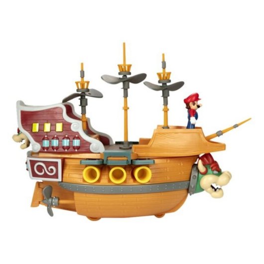 Juego de manualidades Super Mario Aeronave Deluxe Bowser 39 cm