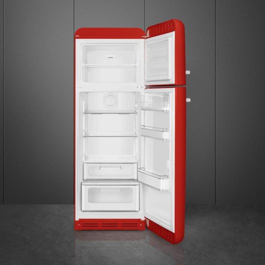 Frigorífico dos puertas Smeg FAB30RRD6 Defrost 172cm 294L C Rojo