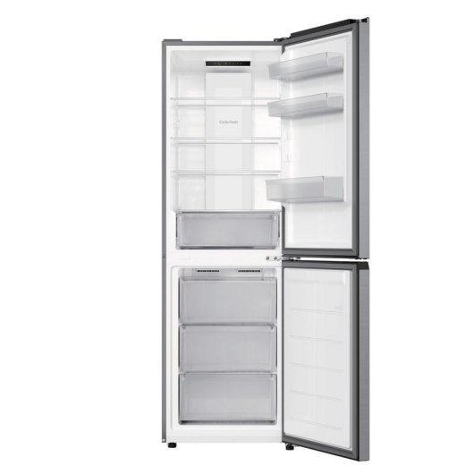 Frigorifero Combi Candy CNCQ2T6S18DX Total No Frost 185cm 315L D Inox