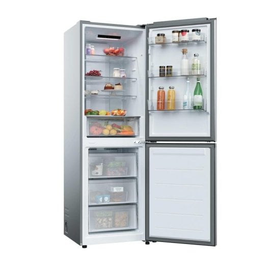 Frigorifero Combi Candy CNCQ2T6S18DX Total No Frost 185cm 315L D Inox