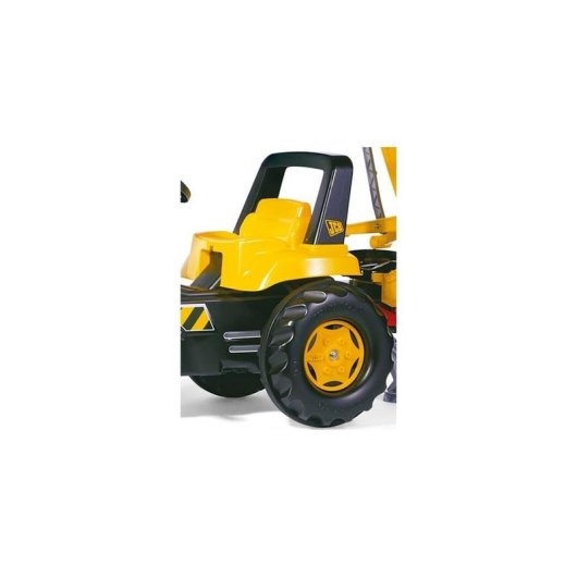 Correpasillos Infantil Rolly Toys rollyJunior JCB Pedal 4 Ruedas Negro/Amarillo
