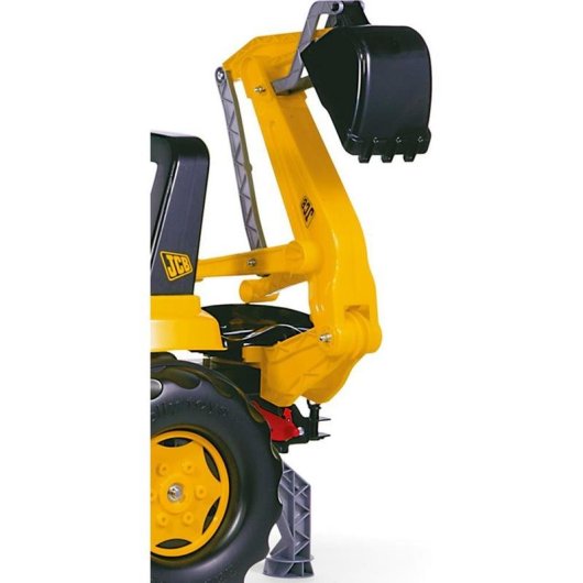 Correpasillos Infantil Rolly Toys rollyJunior JCB Pedal 4 Ruedas Negro/Amarillo