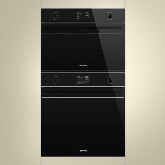 Divisor para forno Smeg PR3845N Preto Metal 630 mm