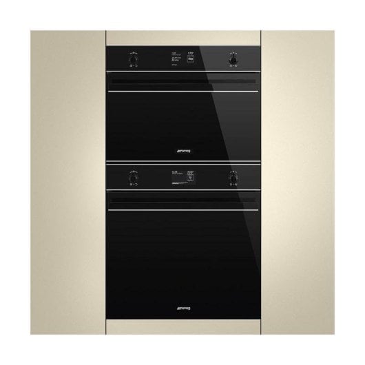 Divisor para forno Smeg PR3845N Preto Metal 630 mm